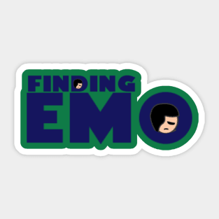 Finding Emo Sticker